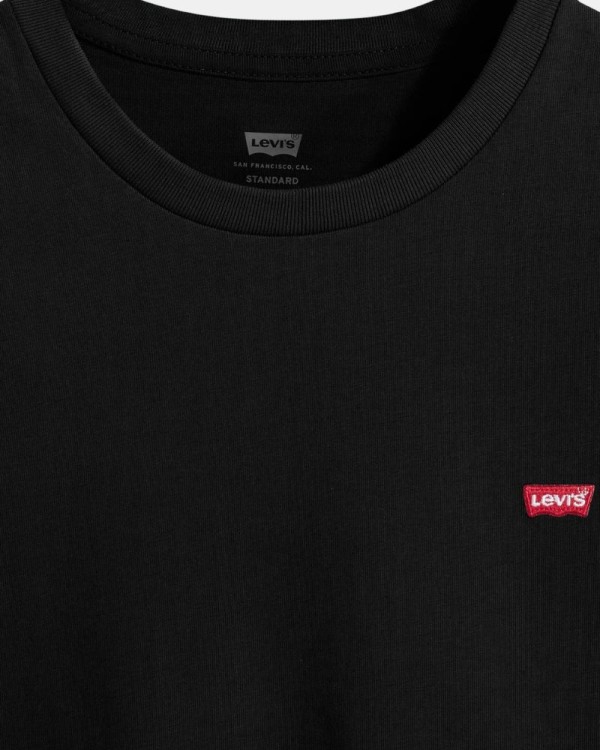 Camisetas de manga curta para homem LEVIS Preto 56605 0009 SS ORIGINAL HM TEE