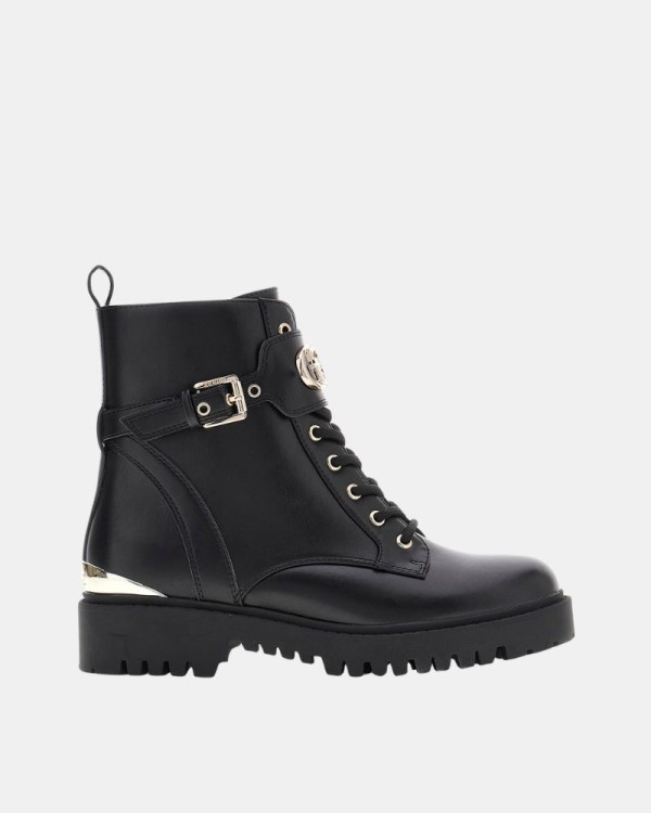 Botas Militares Mujer GUESS Negro OLANNA FLTOLA ELE10