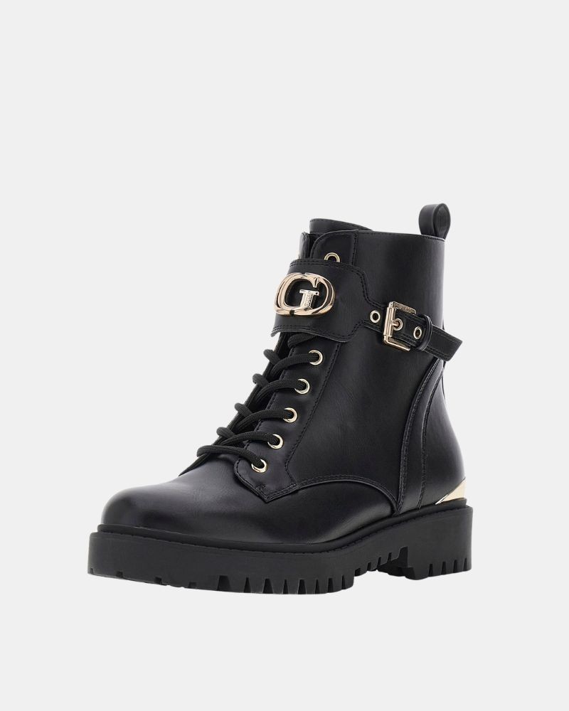 Botas Militares Mujer GUESS Negro OLANNA FLTOLA ELE10