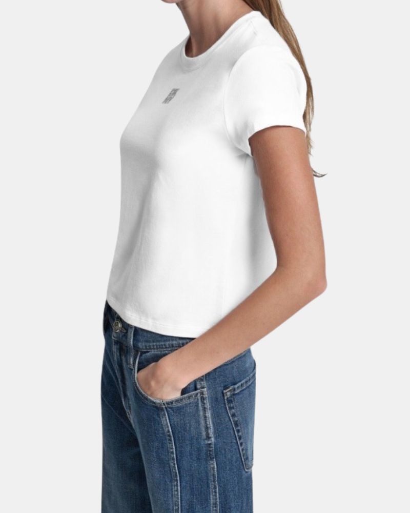 Camisetas Manga corta Mujer DKNY Blanco DJ6T1740