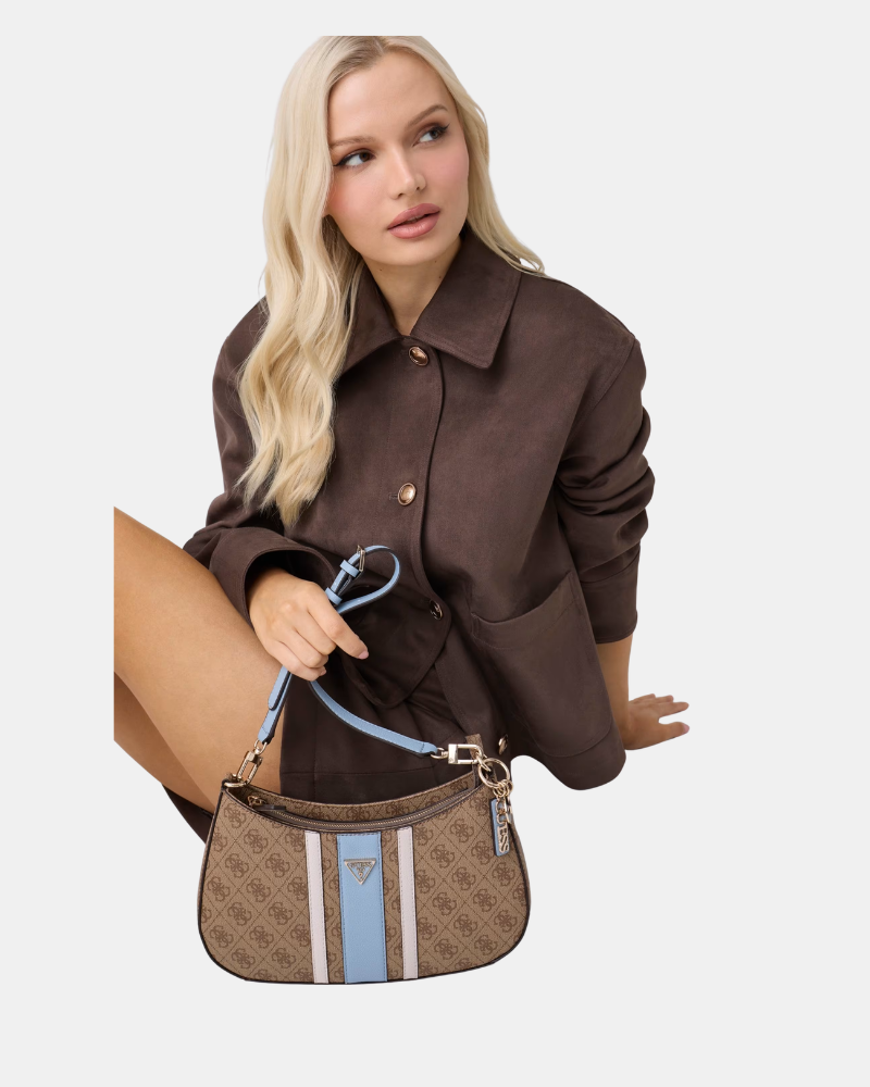 Bolsas Mulher GUESS Castanho NOELLE II TOP HWBS96 72180