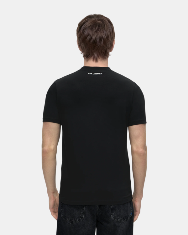 Camisetas manga curta Homem Karl Lagerfeld Preto 755048 563235