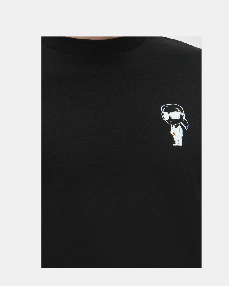 Camisetas manga curta Homem Karl Lagerfeld Preto 755048 563235