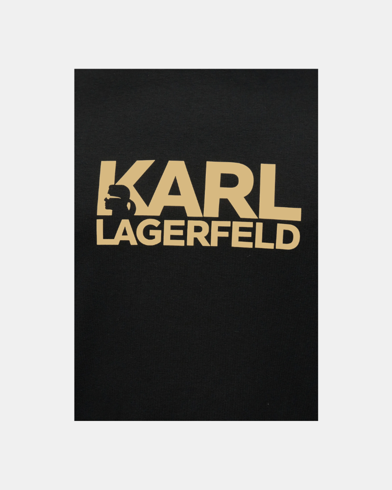 Camisetas Manga corta Hombre Karl Lagerfeld Negro 755780 500235