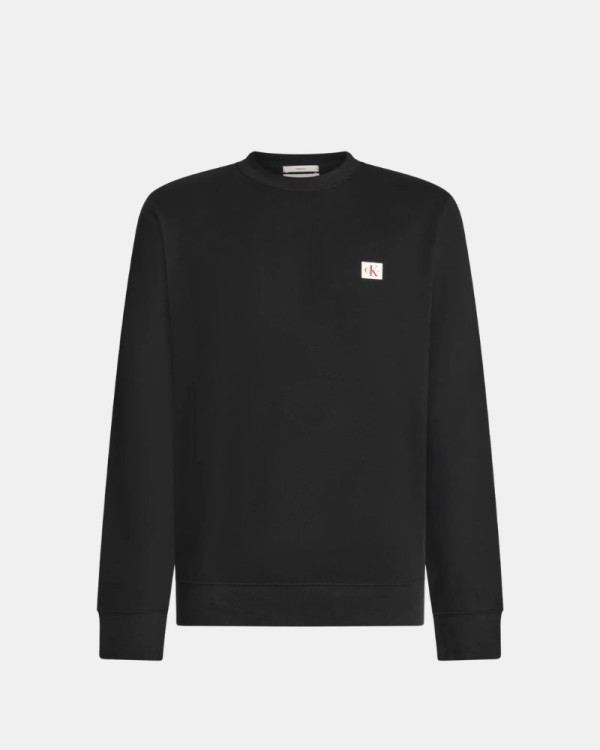 Sudaderas Sin capucha Hombre CALVIN KLEIN Negro LV04RG268GUB1