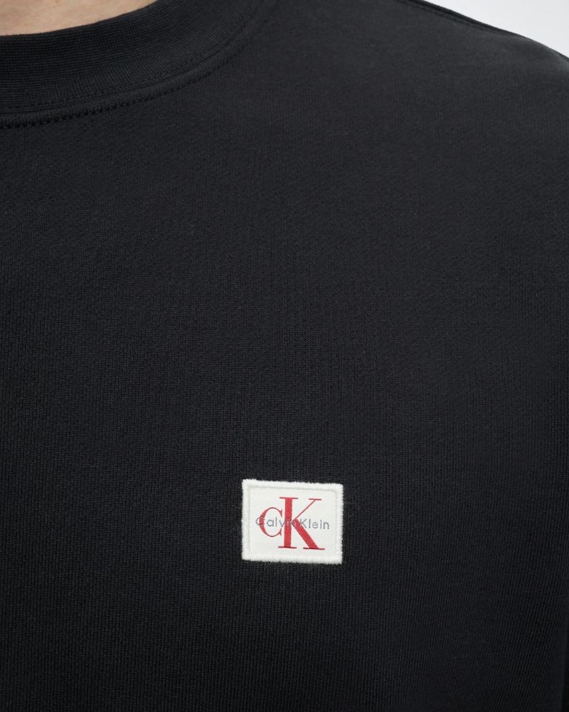 Sudaderas Sin capucha Hombre CALVIN KLEIN Negro LV04RG268GUB1