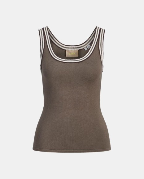 Camisetas Top Mujer JACK AND JONES Marrón 12288577 MINA