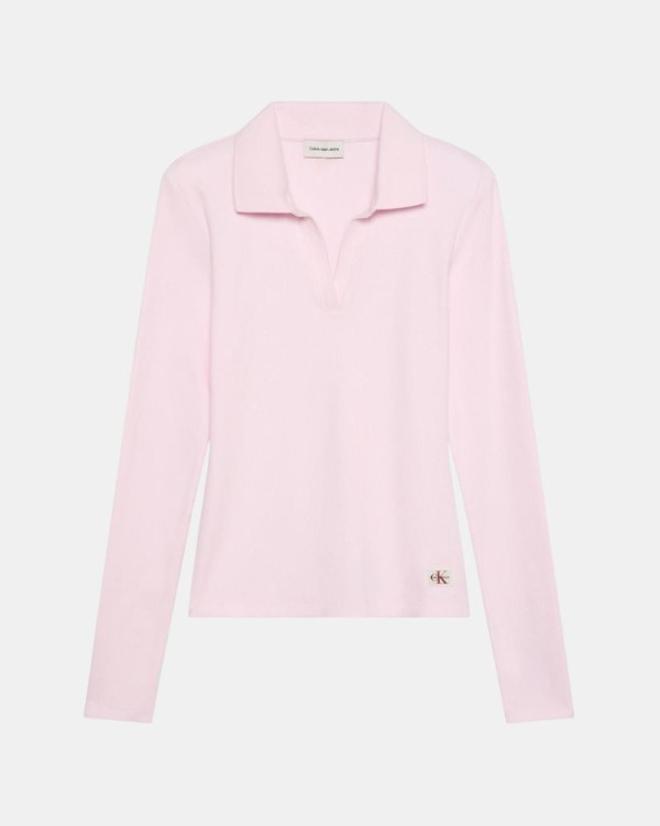 Camisetas Manga larga Mujer CALVIN KLEIN Rosa LV047E203GTN9