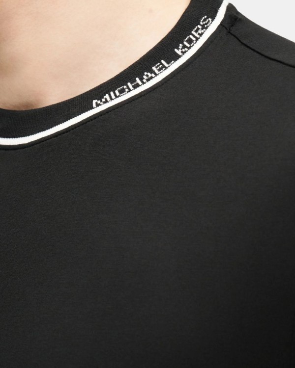 Camisetas Manga corta Hombre MICHAEL KORS Negro CS652SN19P