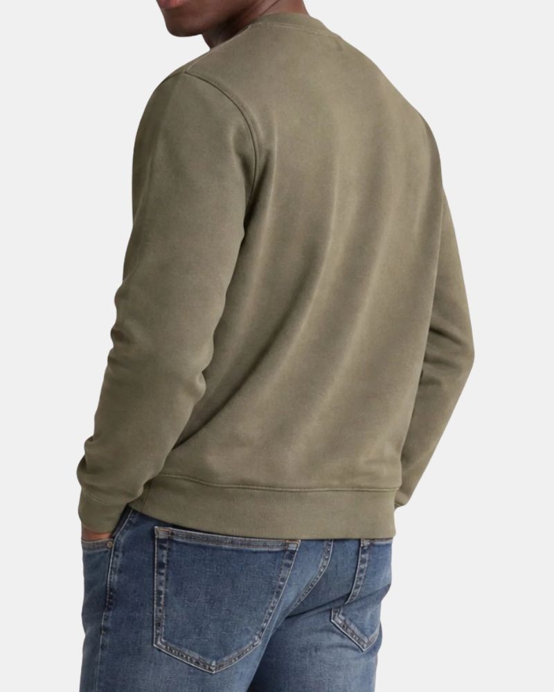 Sudaderas Sin capucha Hombre CALVIN KLEIN Verde LV04RG268GLDY