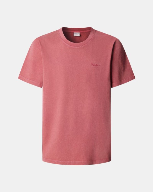 Camisetas de manga curta para homem PEPE JEANS Vermelho PM508664 JACKO