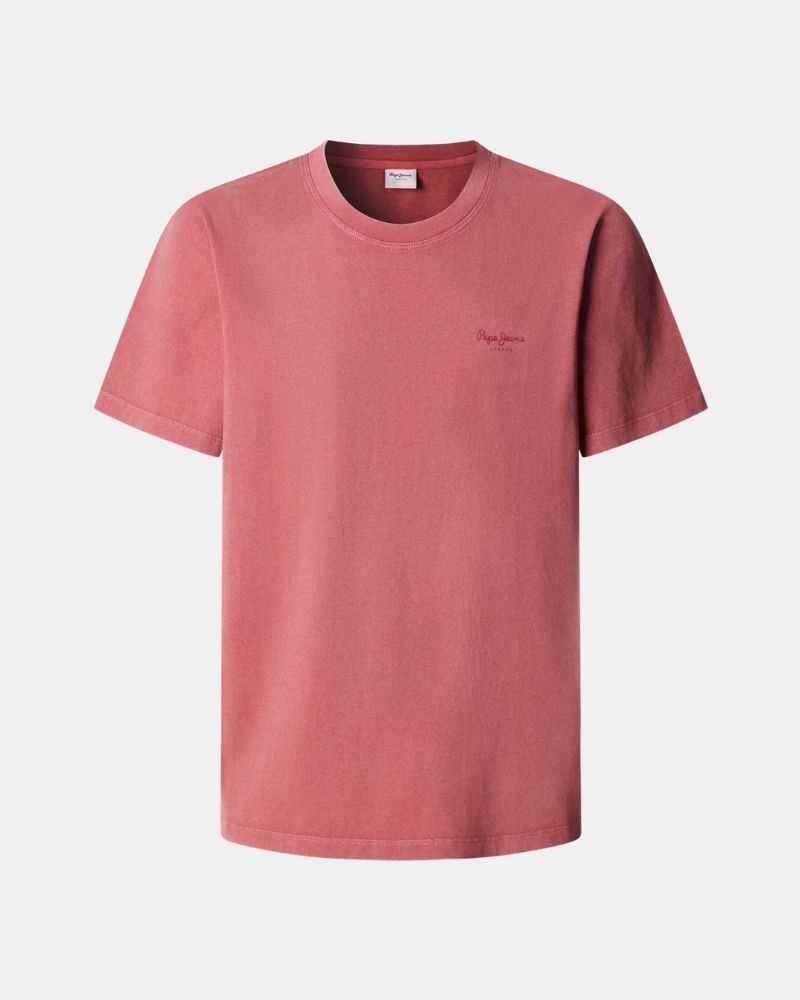 Camisetas de manga curta para homem PEPE JEANS Vermelho PM508664 JACKO