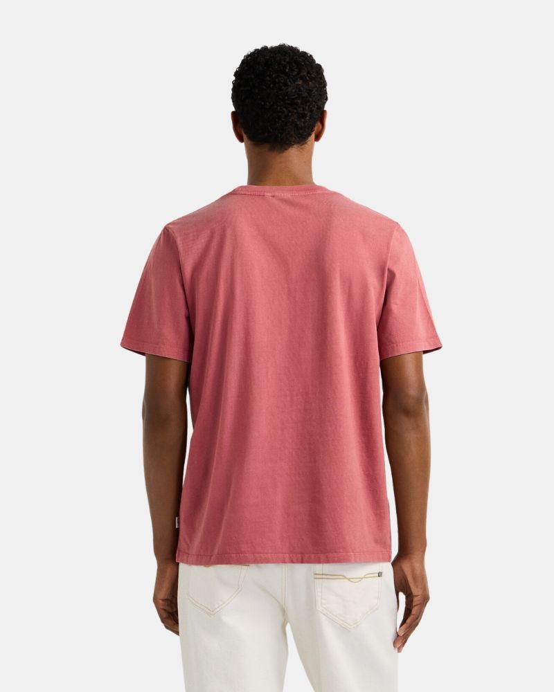 Camisetas de manga curta para homem PEPE JEANS Vermelho PM508664 JACKO