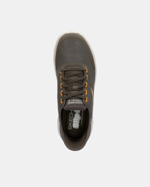 Sapatilhas SKECHERS para Homem Castanhas 216332 SLIP INS