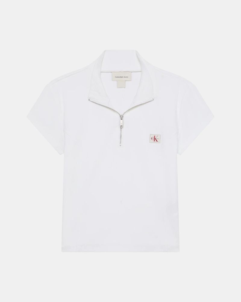 Camisetas de manga curta para mulher CALVIN KLEIN Branco LV047G240GYAF