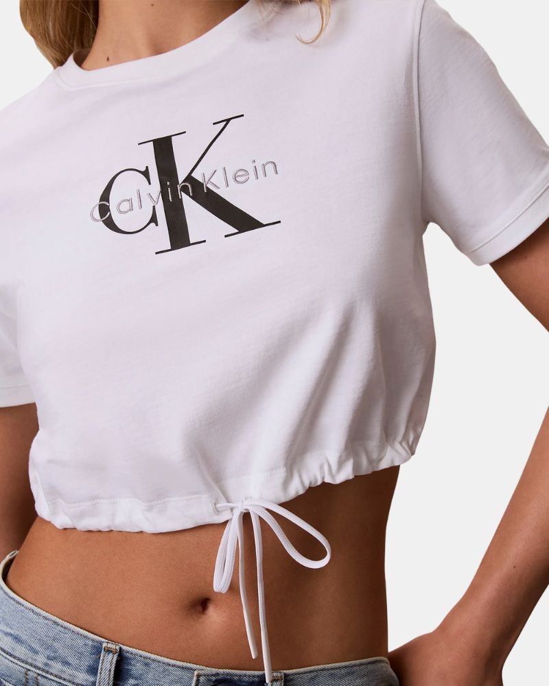 Roupa interior Manga curta Mulher CALVIN KLEIN Branco LV047G288GYAF