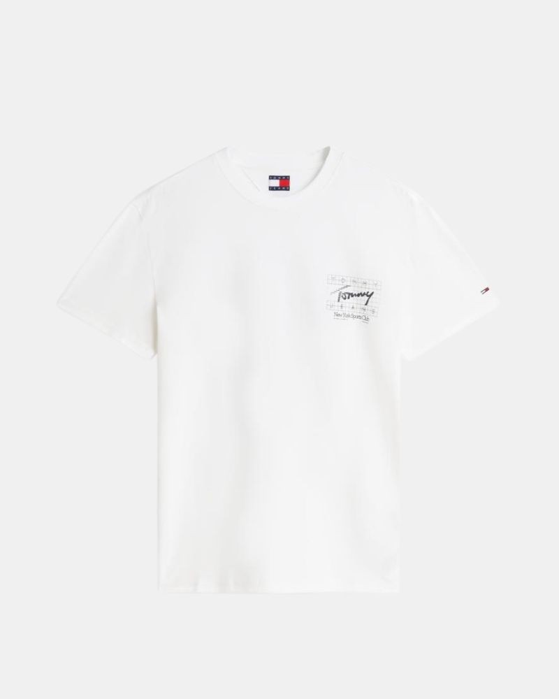 Camisetas Manga Curta Homem TOMMY HILFIGER Branco DM0DM23177YBL