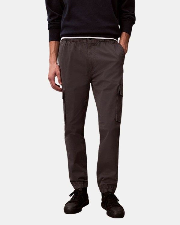 Calças compridas Homem CALVIN KLEIN Cinza LV04RD608GN3Z