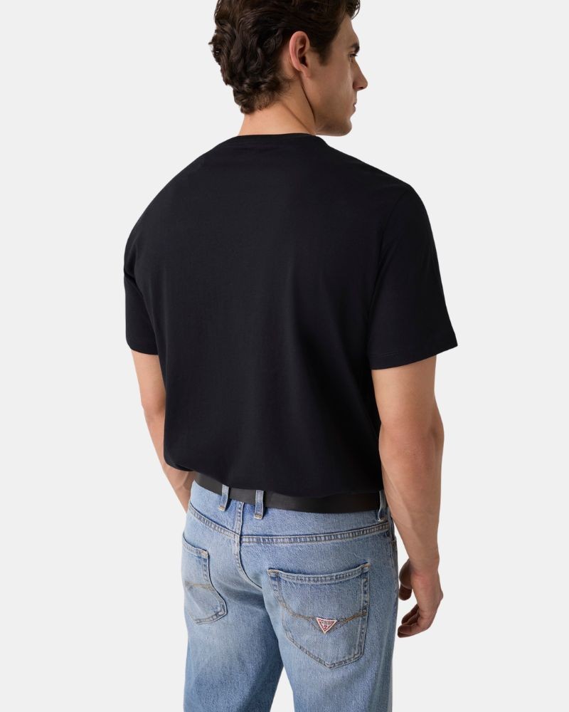 Camisetas Manga corta Hombre  Negro M6YI47 K4233