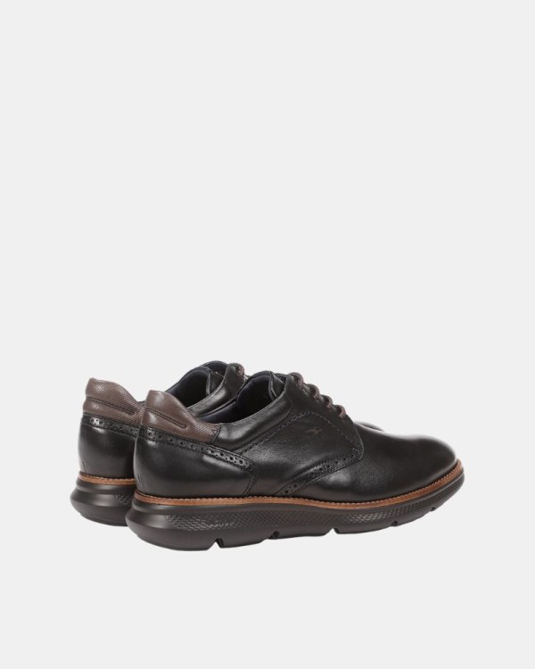 Zapatos Bajos Hombre FLUCHOS Negro F1351