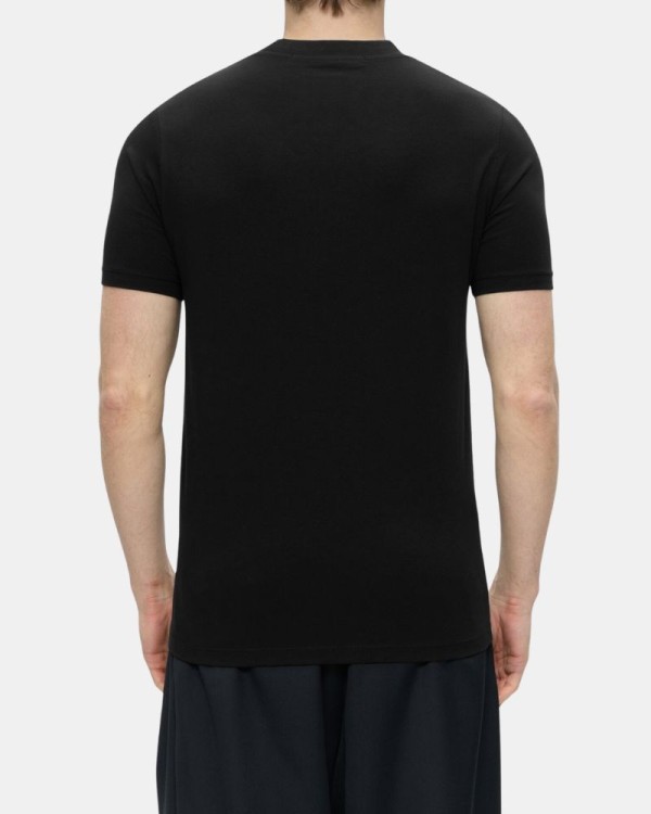Camisetas de manga curta para homem Karl Lagerfeld Preto 755033 563221