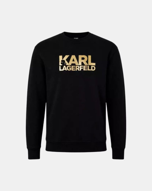 Sweatshirts sem capuz Homem Karl Lagerfeld Preto 705780 500917
