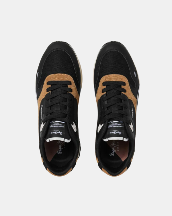 Ténis Homem PEPE JEANS Preto PMS400047 BEXLEY