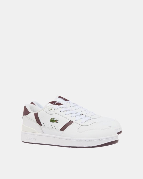 Sapatilhas Baixas Homem LACOSTE Branco 52SMA0041 T CLIP