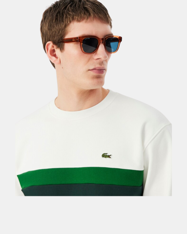 Sweatshirts Manga Comprida Homem LACOSTE Multicolorido SH9770