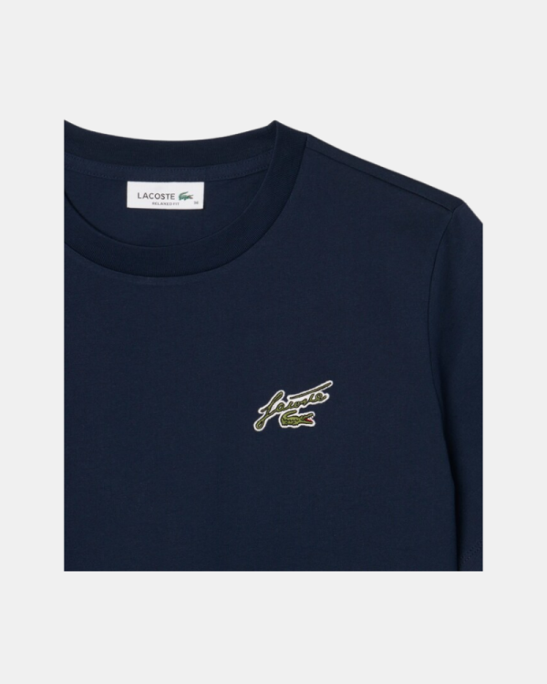 Camisetas de manga curta para mulher LACOSTE Azul TF0224