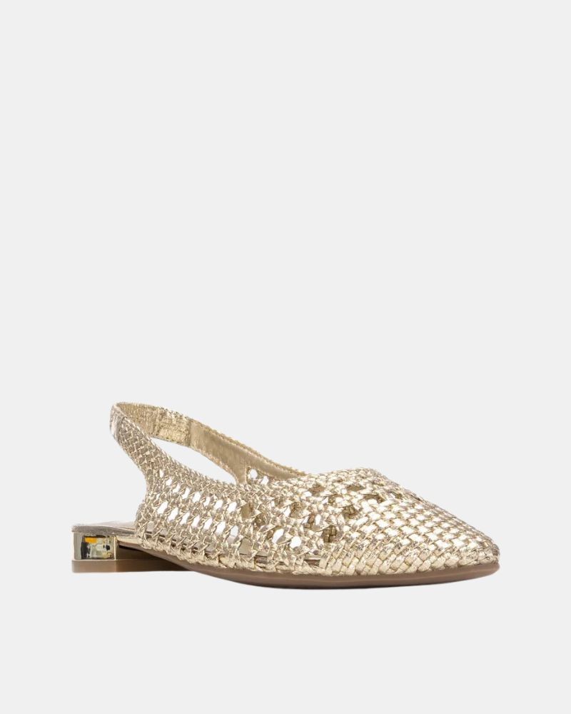 Sapatos Bailarinas Mulher XTI Ouro 145300