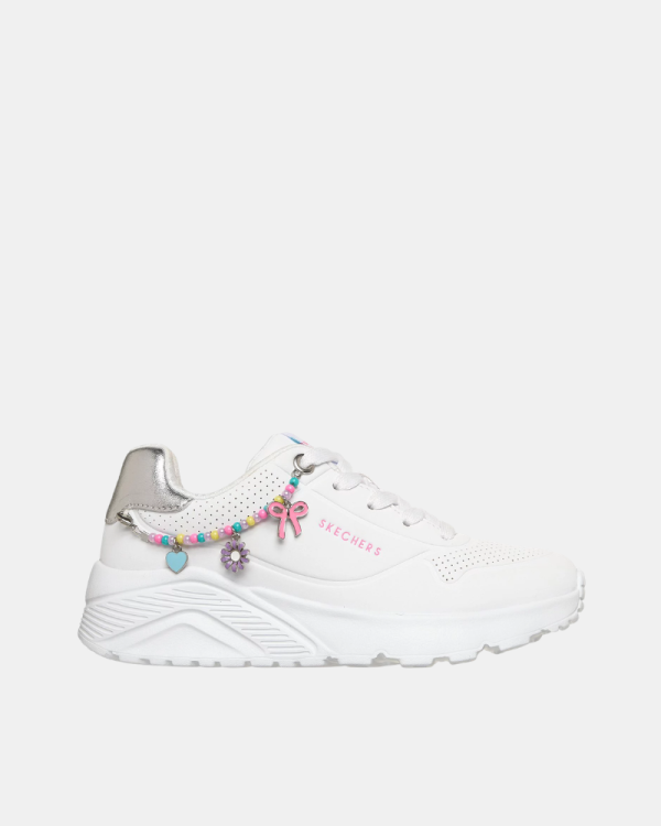 Sapatilhas infantis SKECHERS brancas 310810L UNO LITE