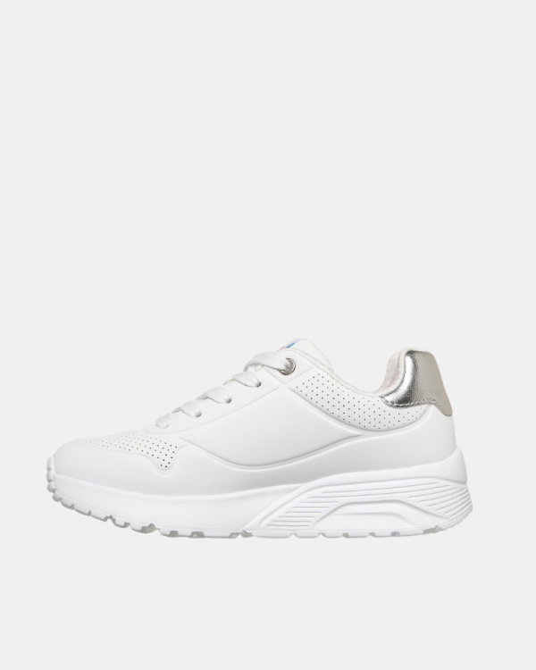 Sapatilhas infantis SKECHERS brancas 310810L UNO LITE