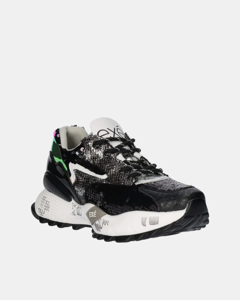 Zapatillas Bajas Mujer EXE Negro D190608 17I