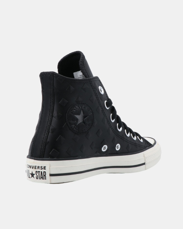 Ténis de Cano Alto para Mulher CONVERSE Preto A18286C CHUCK TAYLOR ALL STAR com tachas