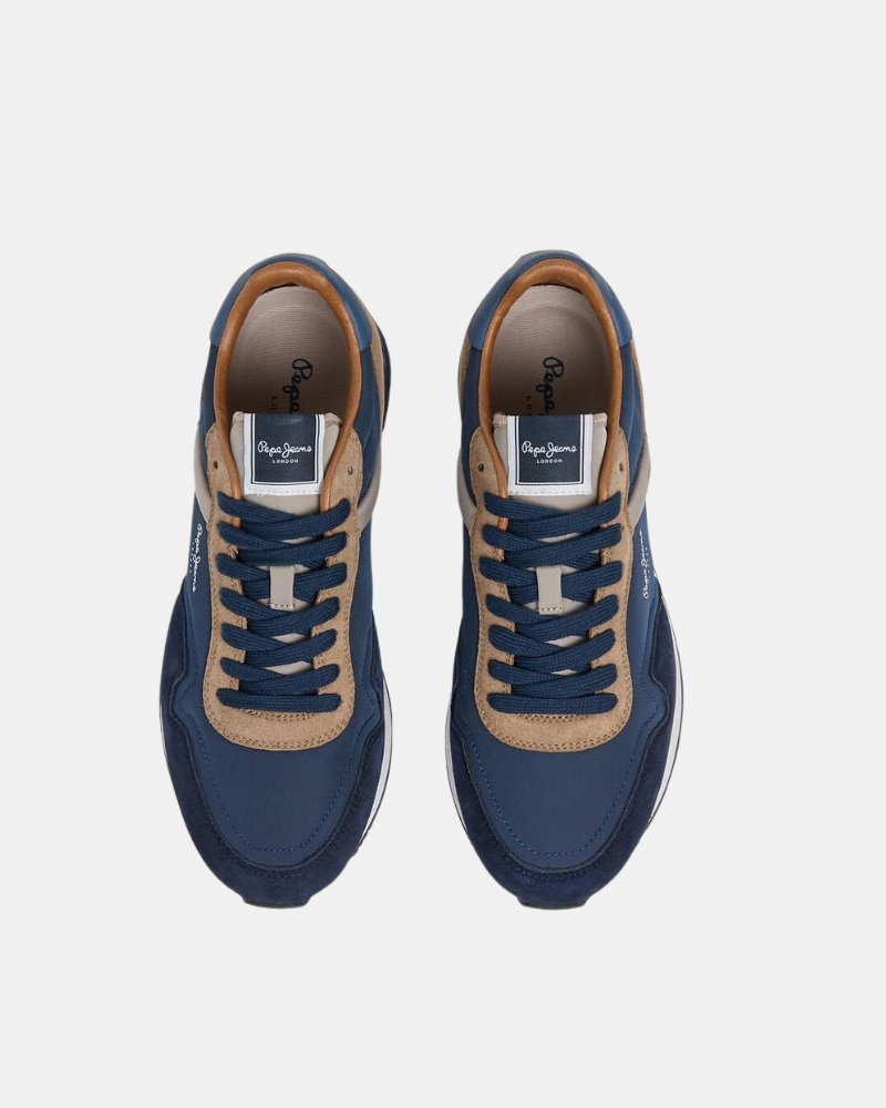 Sapatilhas Homem PEPE JEANS Azul PMS400037 HAILON BASIC M
