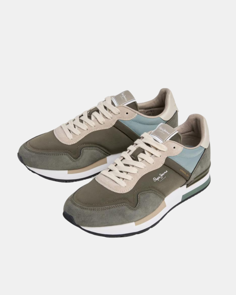 Ténis Homem PEPE JEANS Verde PMS400037 HAILON BASIC M