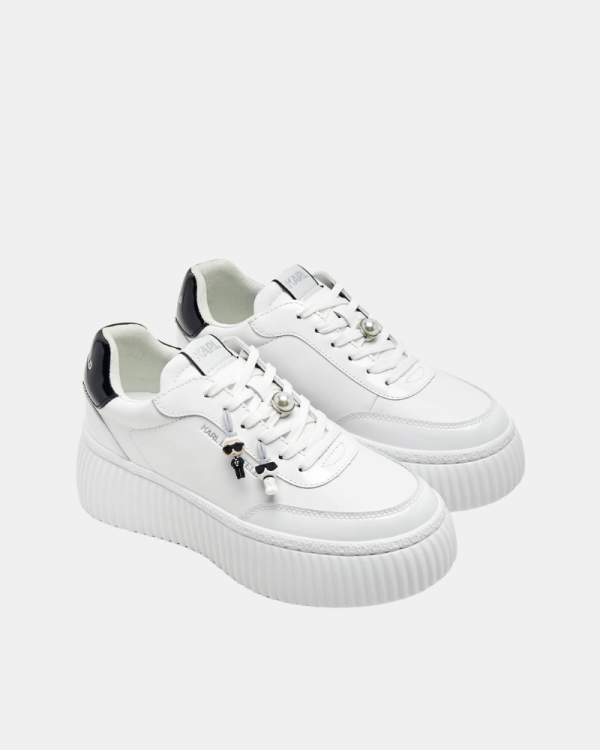 Ténis Mulher Karl Lagerfeld Branco KL42377T KREEPER