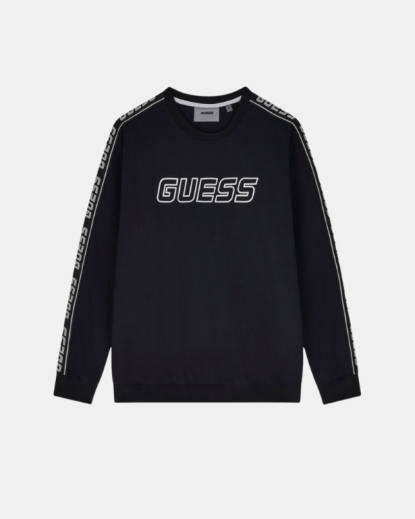 Jersey Manga larga Hombre GUESS Negro Z4GQ24 K6ZS1