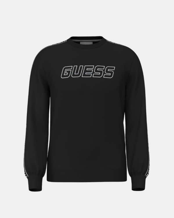 Jersey Manga larga Hombre GUESS Negro Z4GQ24 K6ZS1