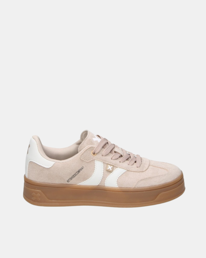 Ténis Mulher XTI Bege 144586