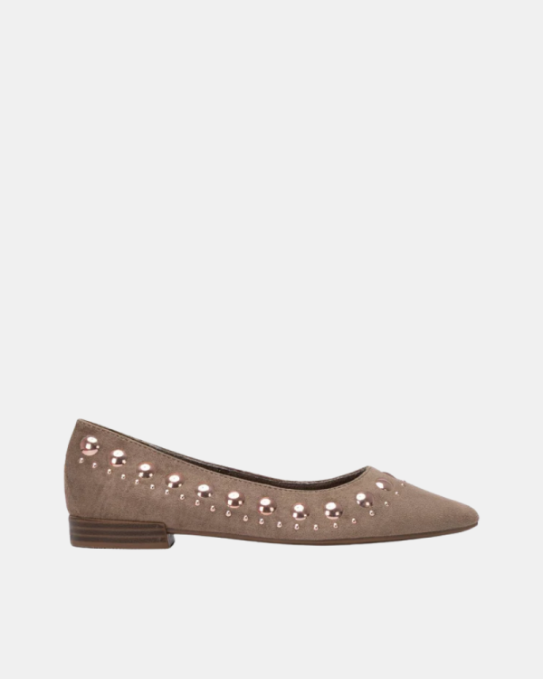 Sapatos Bailarinas Mulher XTI Taupe 146223