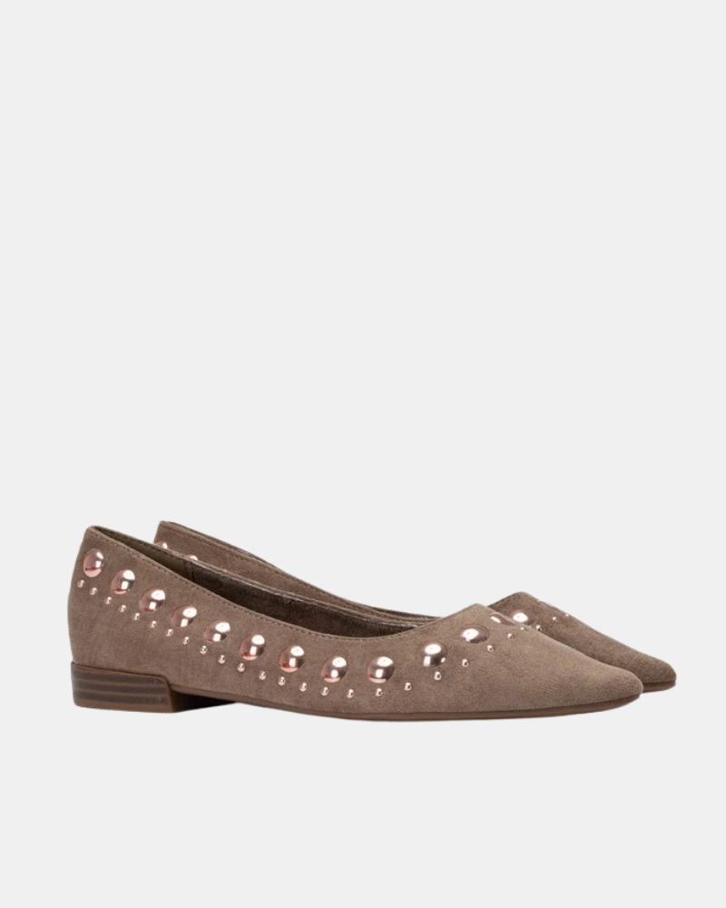 Sapatos Bailarinas Mulher XTI Taupe 146223