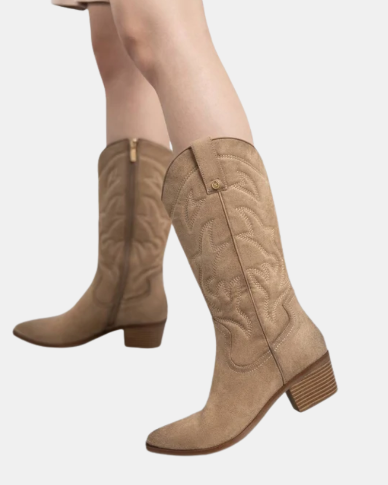 Botas Cowboy Mujer XTI Beige 144308