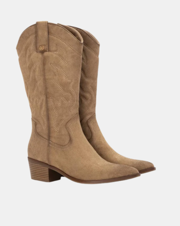 Botas Cowboy Mujer XTI Beige 144308