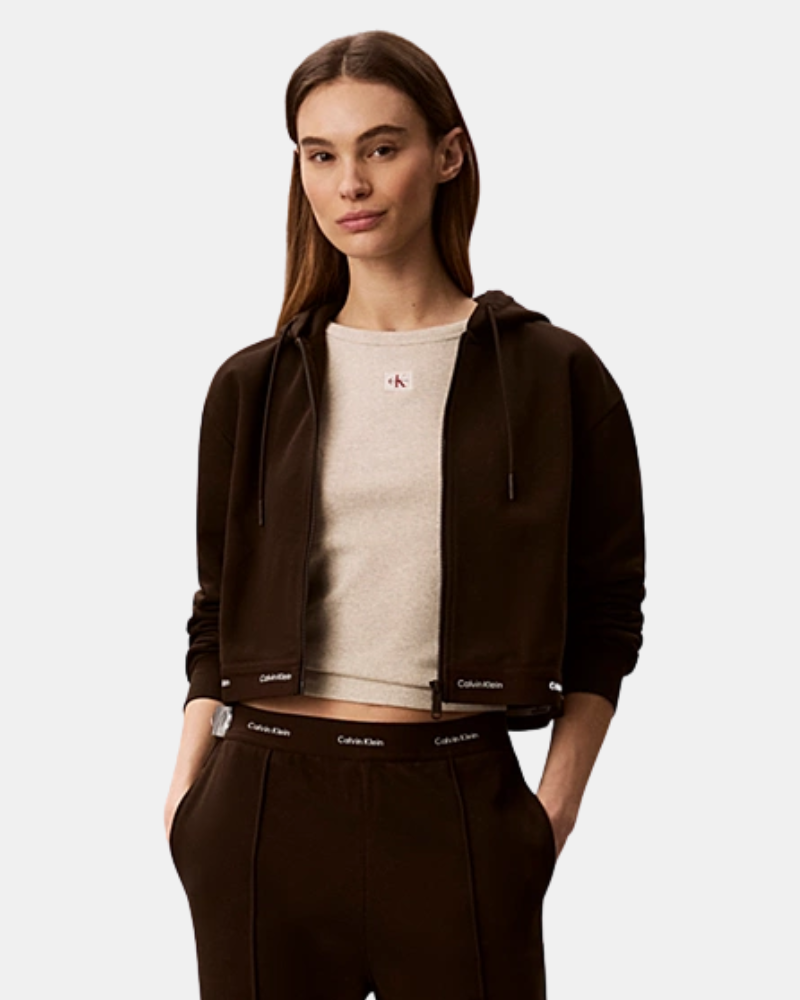 Abrigos Manga larga Mujer CALVIN KLEIN Marrón LV047G252GTO2