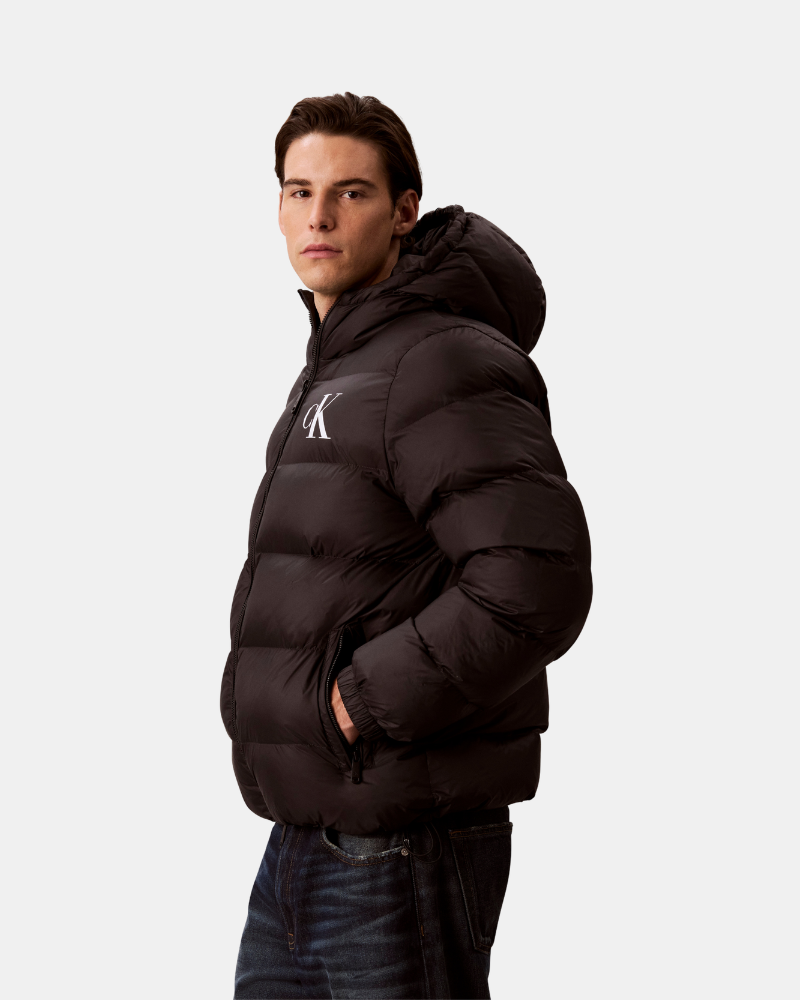Casacos de manga comprida para homem CALVIN KLEIN Preto LV04RG513GUB1