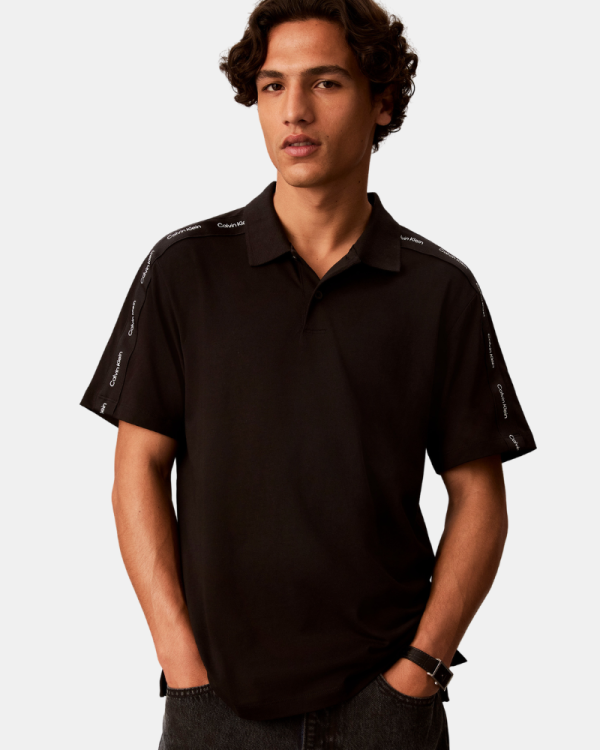 T-shirts de manga curta para homem CALVIN KLEIN Preto LV04RH202GUB1