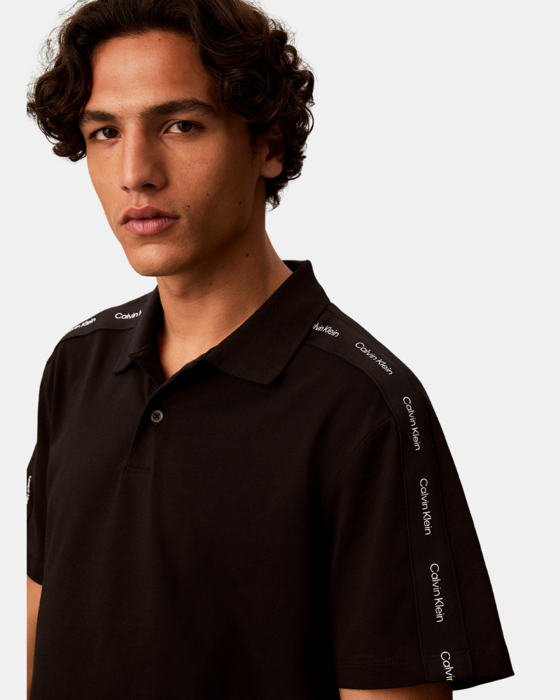 T-shirts de manga curta para homem CALVIN KLEIN Preto LV04RH202GUB1