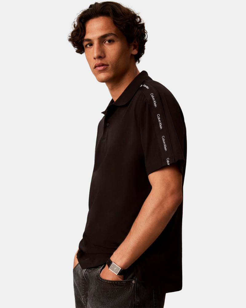 T-shirts de manga curta para homem CALVIN KLEIN Preto LV04RH202GUB1